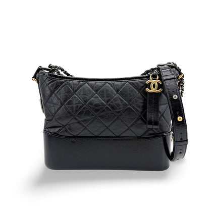 Chanel Gabrielle Hobo Quilted Aged Calfskin Small