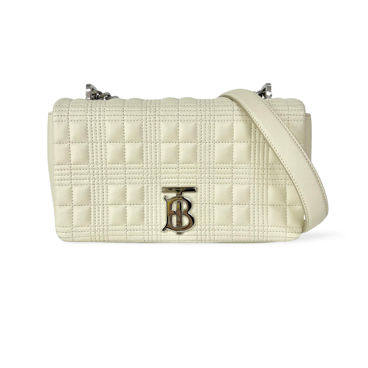 Burberry Lola Wallet on Chain Quilted Leather Product Image