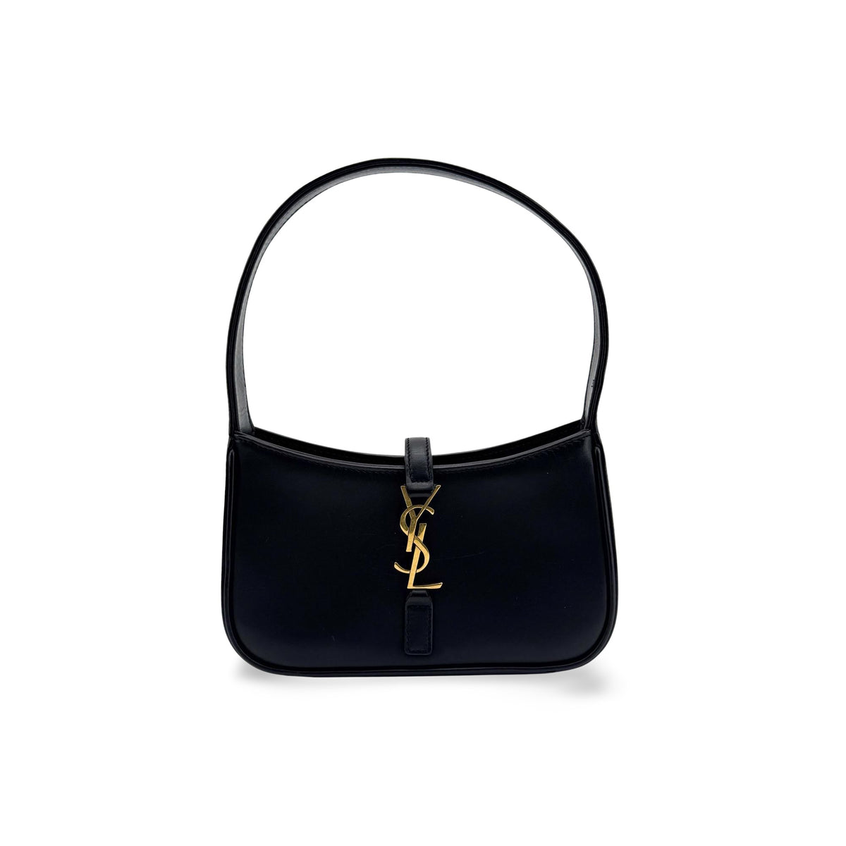 Saint Laurent Le 5 a 7 Hobo Leather Mini
