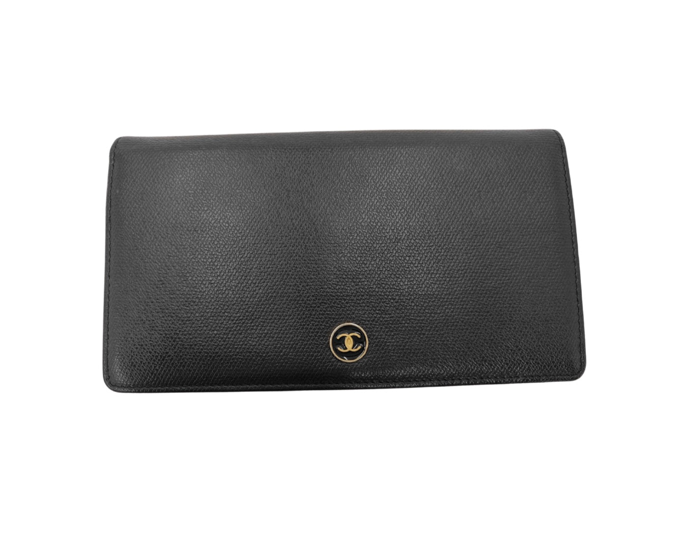 Chanel CC Logo Zipper Long Bifold Leather Product Image