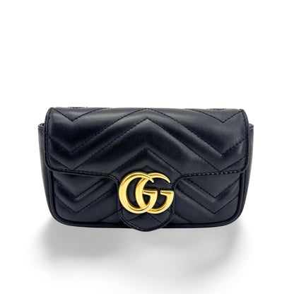 Gucci GG Marmont Flap Matelasse Leather Small