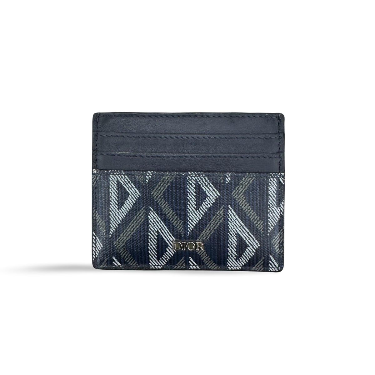 Christian Dior Card Holder Oblique Canvas and Leather Product Image