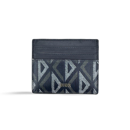 Christian Dior Card Holder Oblique Canvas and Leather Product Image
