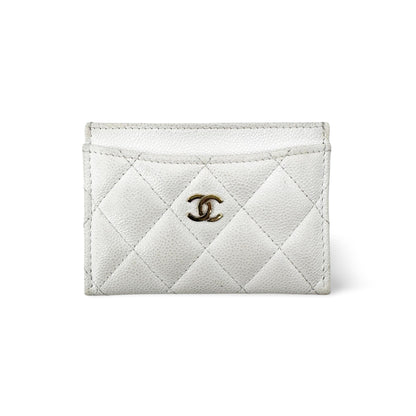 Chanel Classic Card Holder Quilted Caviar Product Image
