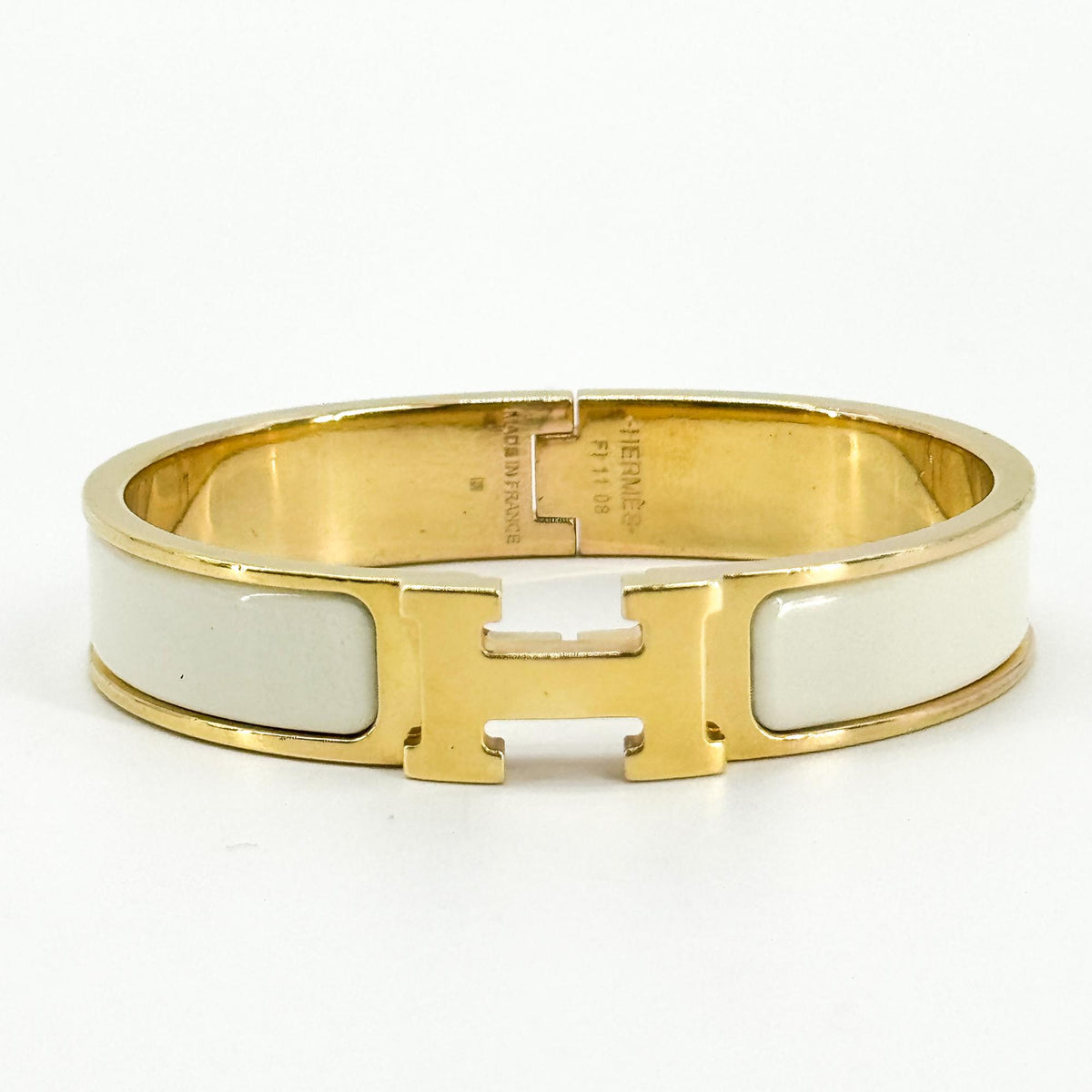 Hermes Clic H Fusion Enamel Narrow