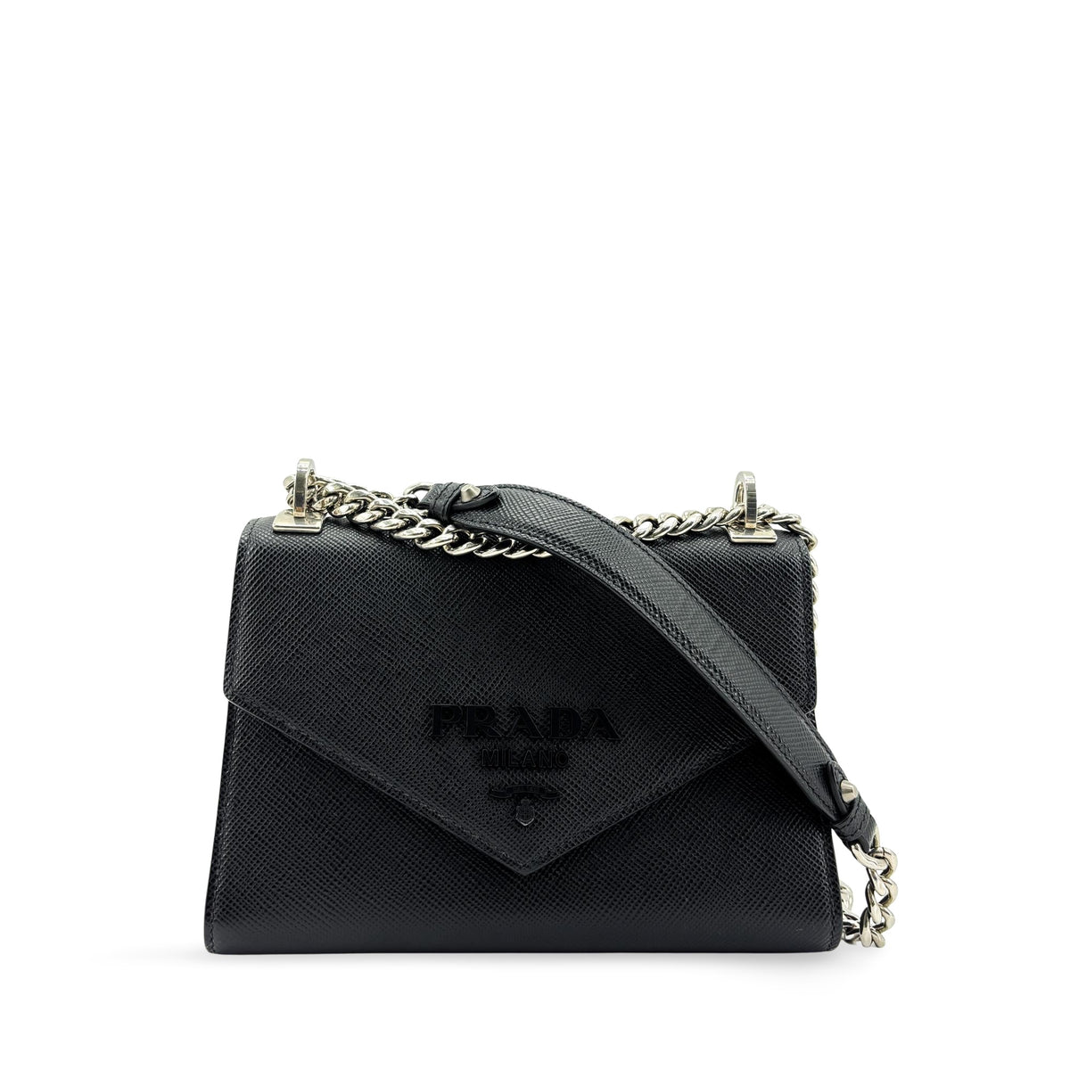 Prada Monochrome Saffiano Leather Small