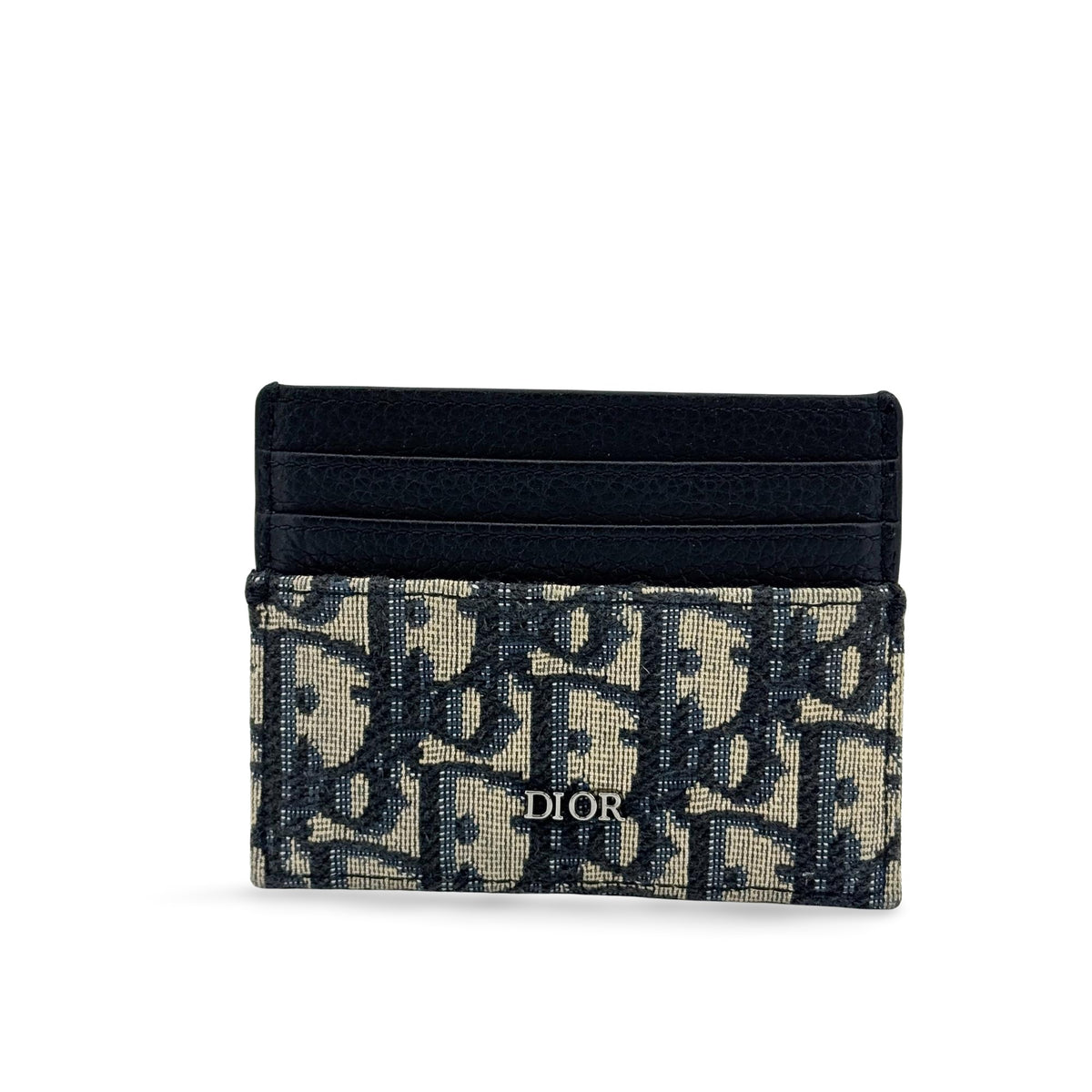 Christian Dior Card Holder Oblique Canvas and Leather Product Image