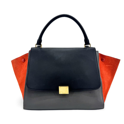 Celine Tricolor Trapeze Leather Medium