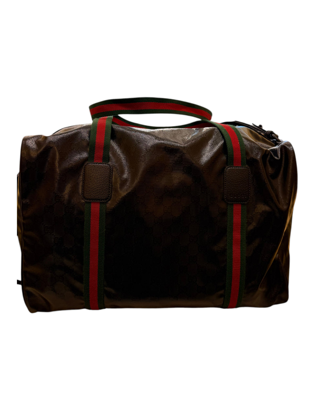 Gucci Morpheus Zip Convertible Duffle Leather Medium