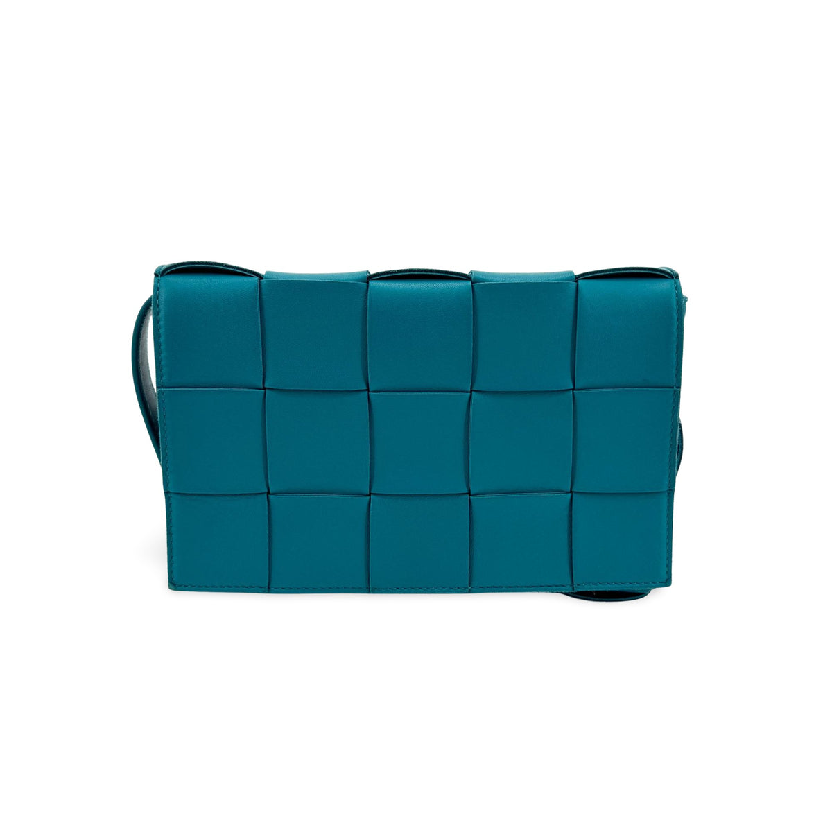Bottega Veneta Cassette Maxi Intrecciato Leather Small