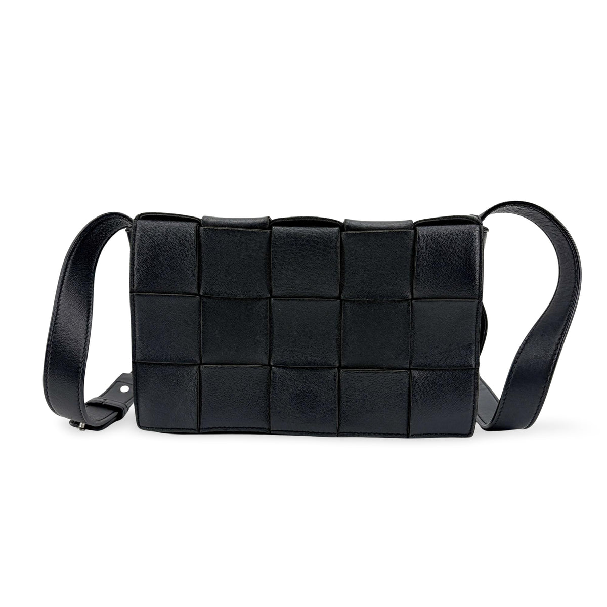 Bottega Veneta Cassette Maxi Intrecciato Patent Candy