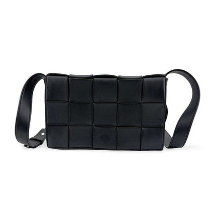 Bottega Veneta Cassette Maxi Intrecciato Patent Candy