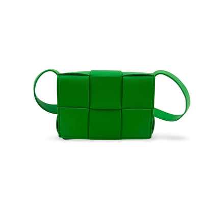 Bottega Veneta Cassette Maxi Intrecciato Leather Extra Mini