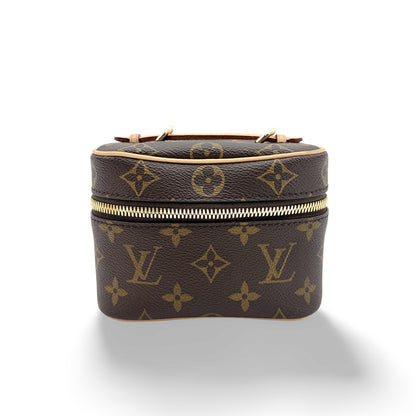 Louis Vuitton Nice Vanity Case Monogram Canvas Nano