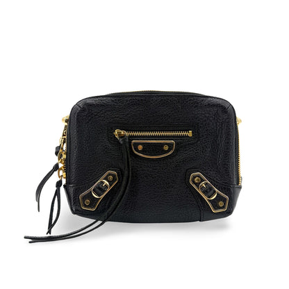 Balenciaga Classic Studs Chain Reporter Leather XS