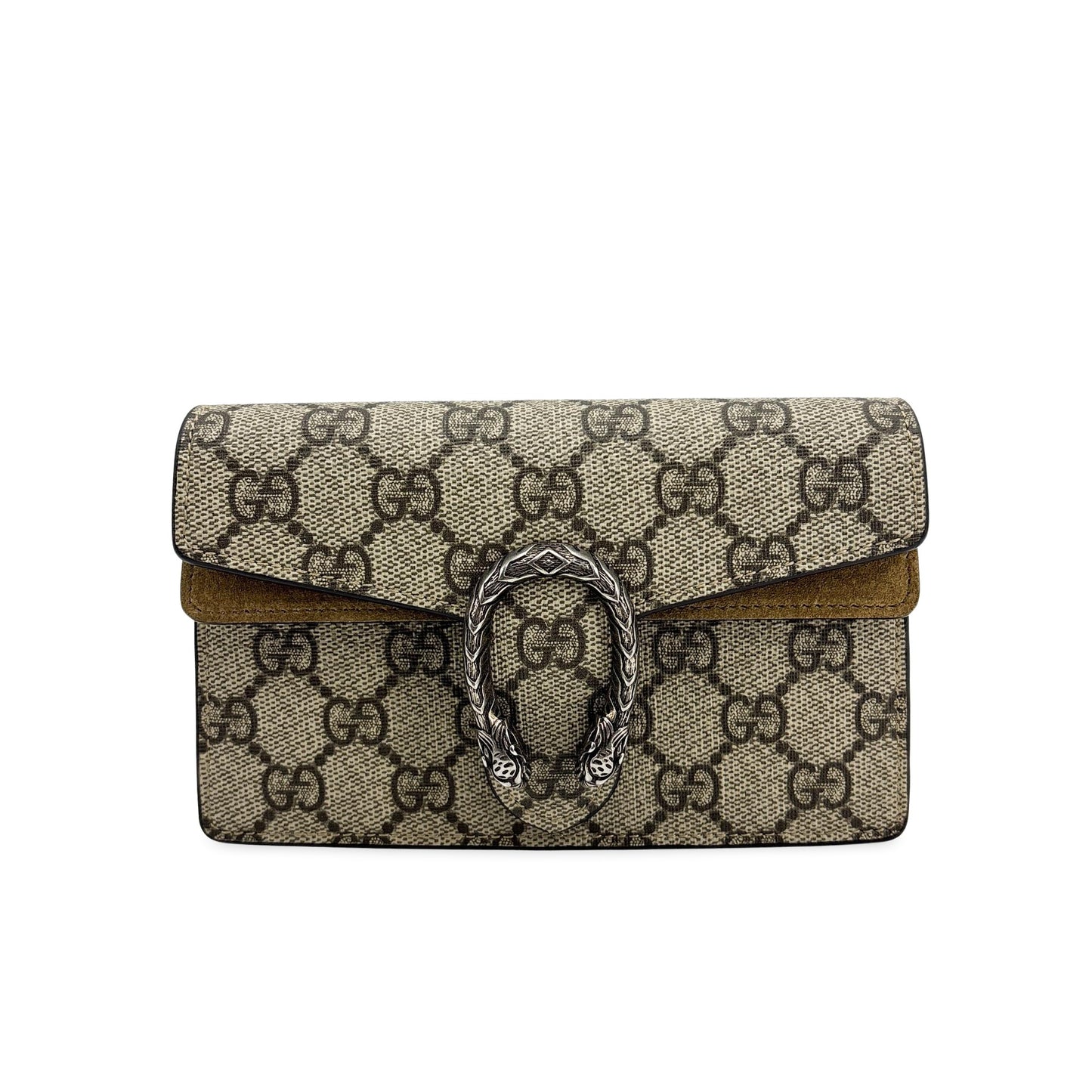 Gucci Dionysus Bag GG Coated Canvas with Leather Mini