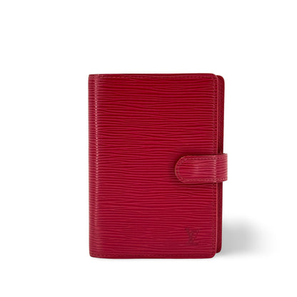 Louis Vuitton Ring Agenda Cover Epi Leather PM