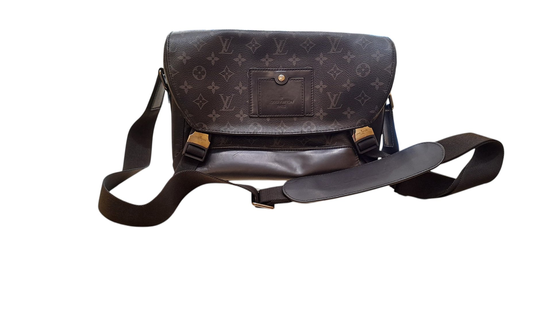 Louis Vuitton Voyager Messenger Monogram Eclipse Canvas PM