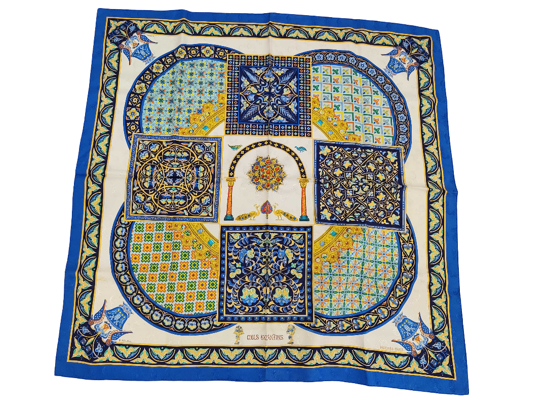 Hermes Carré 90 Silk multicolor 90 x 90