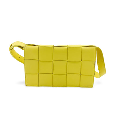 Bottega Veneta Cassette Maxi Intrecciato Leather Small