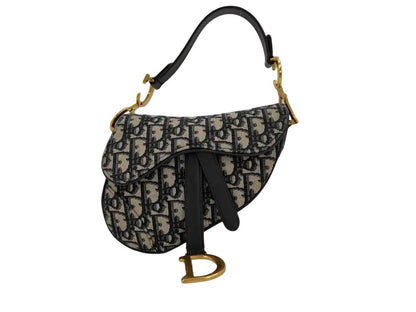 Christian Dior Saddle Oblique Canvas Mini