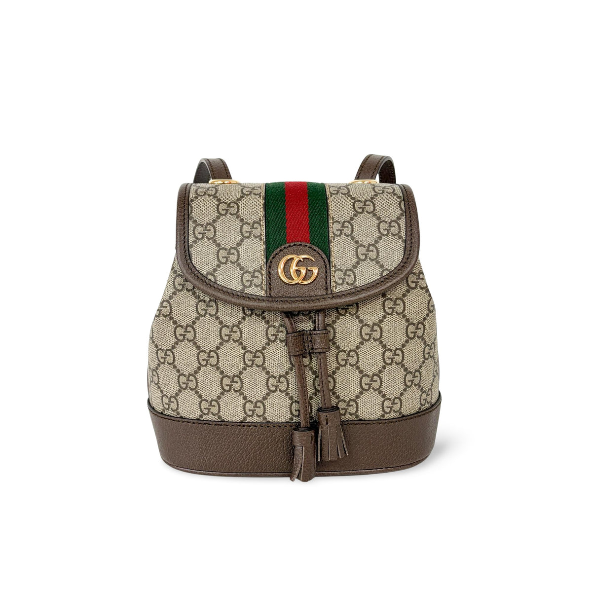 Gucci Ophidia GG Coated Canvas and Leather Small