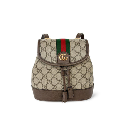 Gucci Ophidia GG Coated Canvas and Leather Small