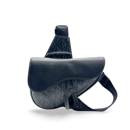 Christian Dior Saddle CD Diamond Coated Canvas and Leather Product Image