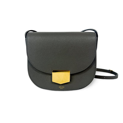 Celine Trotteur Grainy Leather Small