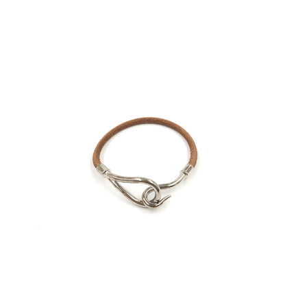 Hermes Jumbo Hook Braided Leather and Metal small