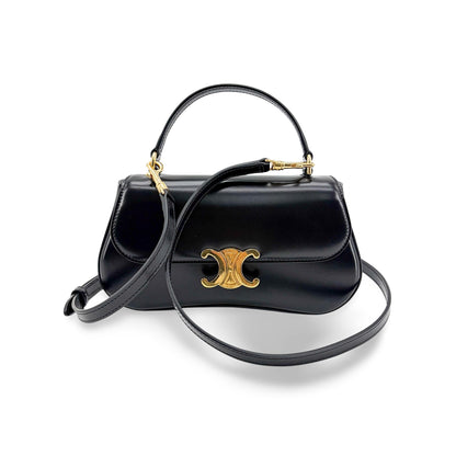 Celine Lola Triomphe Top Handle Leather Teen