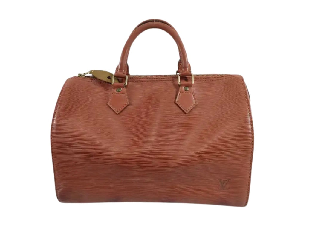 Louis Vuitton Speedy Handbag Epi Leather 30