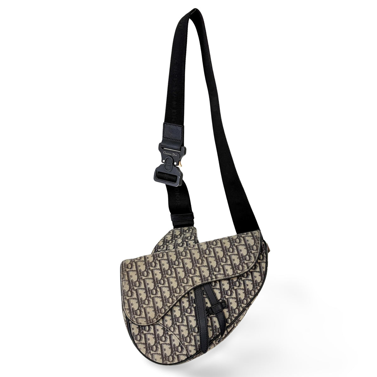 Christian Dior Saddle Oblique Canvas Medium