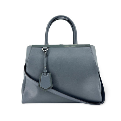 Fendi 2Jours Leather Medium