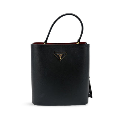 Prada Panier Bucket Saffiano Leather Small