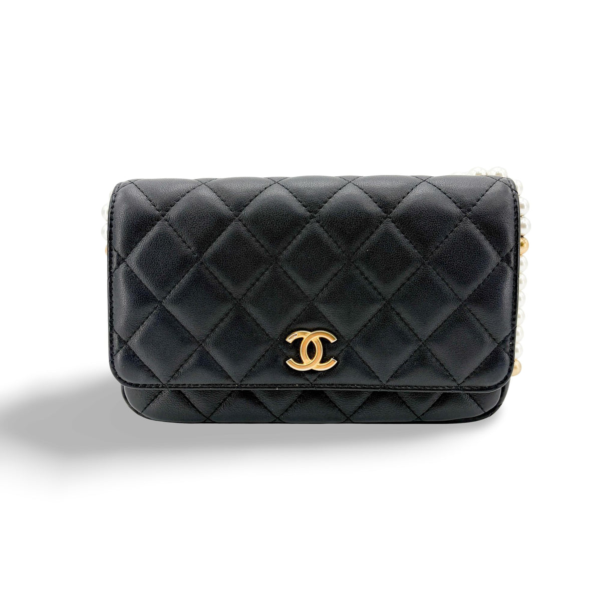 Chanel Wallet on Chain Chevron Patent Product Image