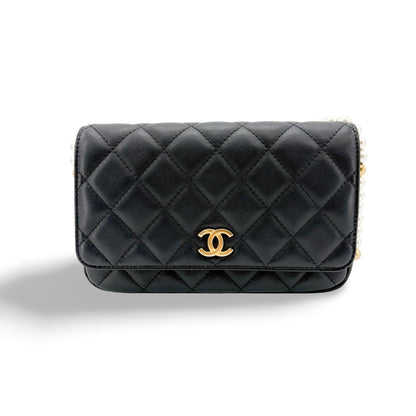Chanel Wallet on Chain Chevron Patent Product Image