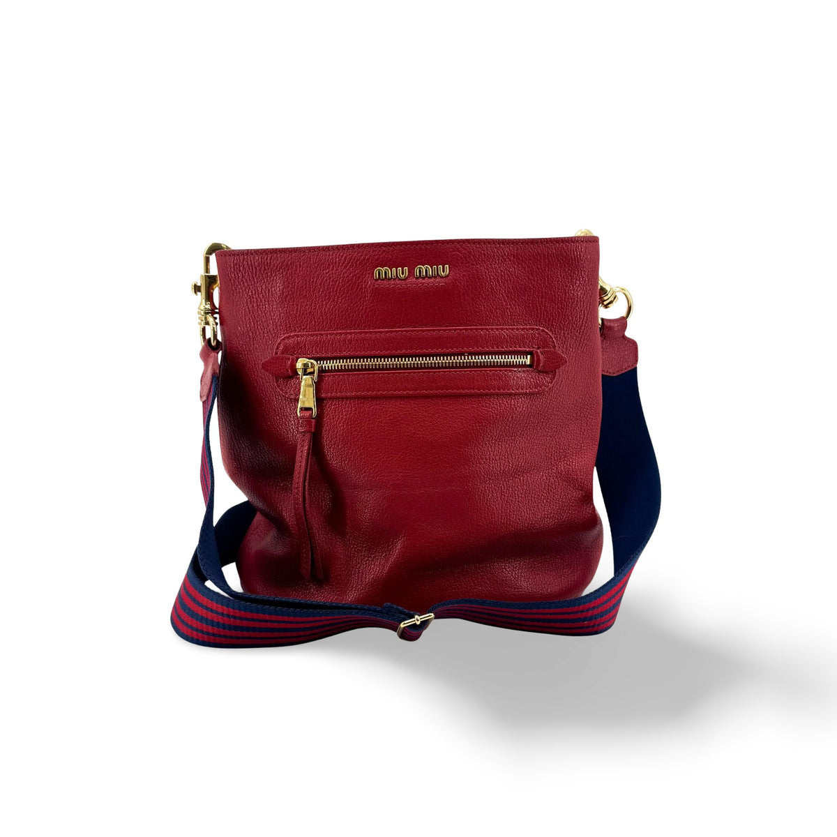 Miu Miu Shoulder Leather Mini