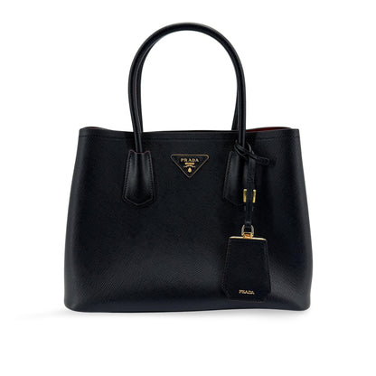 Prada Cuir Double Saffiano Leather Medium