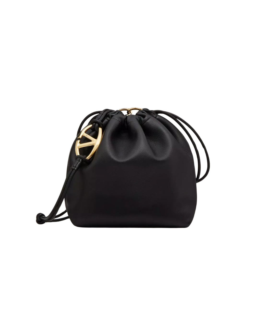 Valentino Garavani VLogo Pouf Bucket Leather Medium