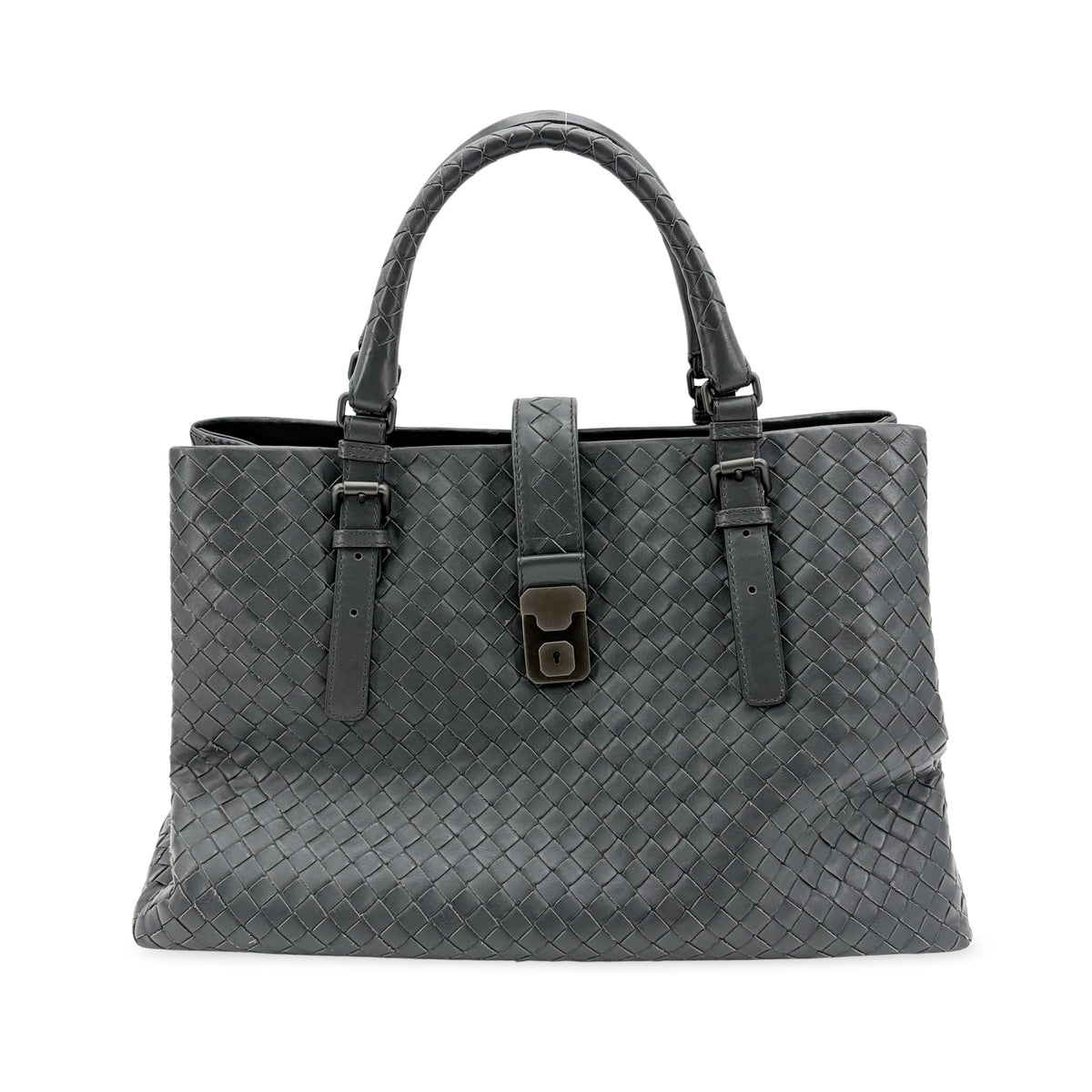 Bottega Veneta Roma Intrecciato Nappa Medium