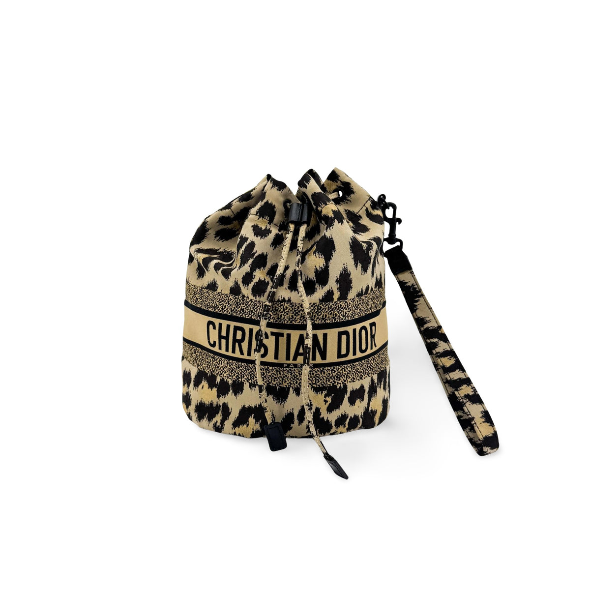 Christian Dior Logo Travel Drawstring Printed Fabric Product Image
