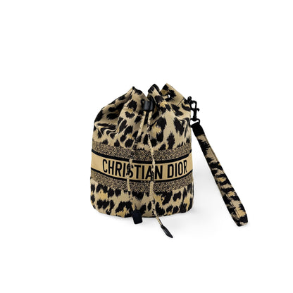 Christian Dior Logo Travel Drawstring Printed Fabric Product Image