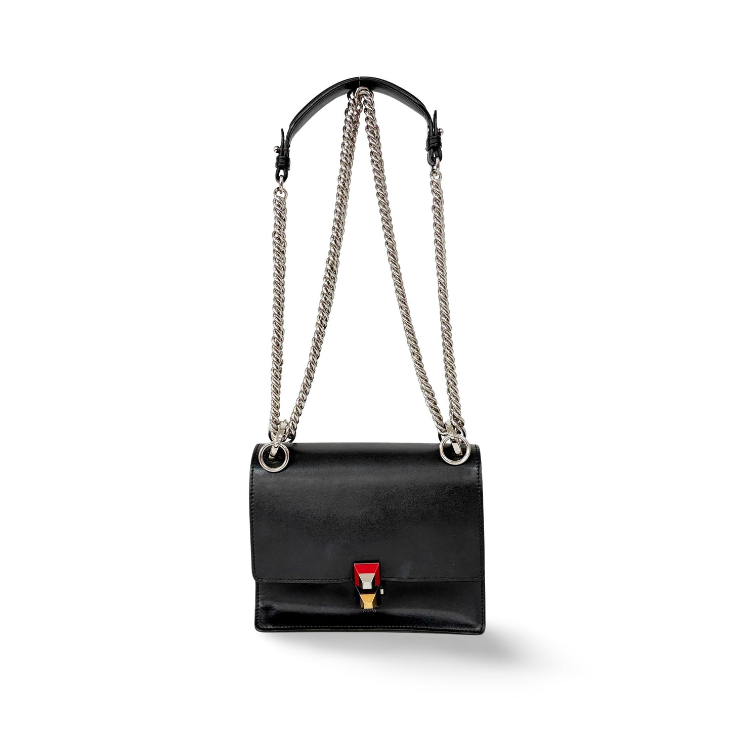 Fendi Kan I Bag Leather Small