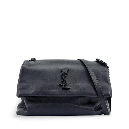 Saint Laurent Nolita Satchel Matelasse Chevron Leather Medium