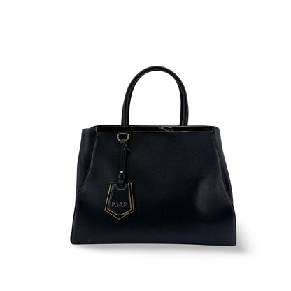 Fendi 2Jours Leather Medium