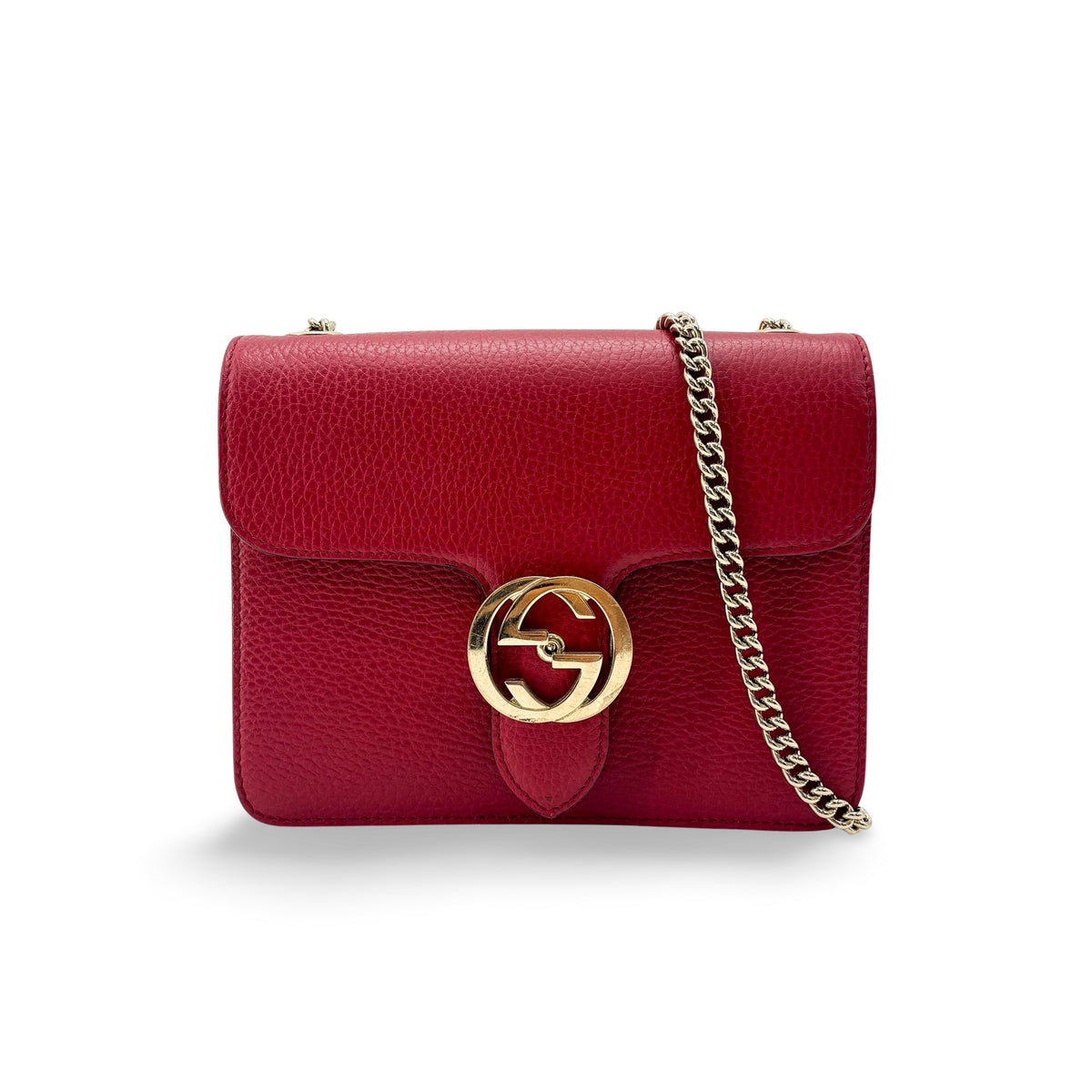 Gucci Interlocking Leather Small