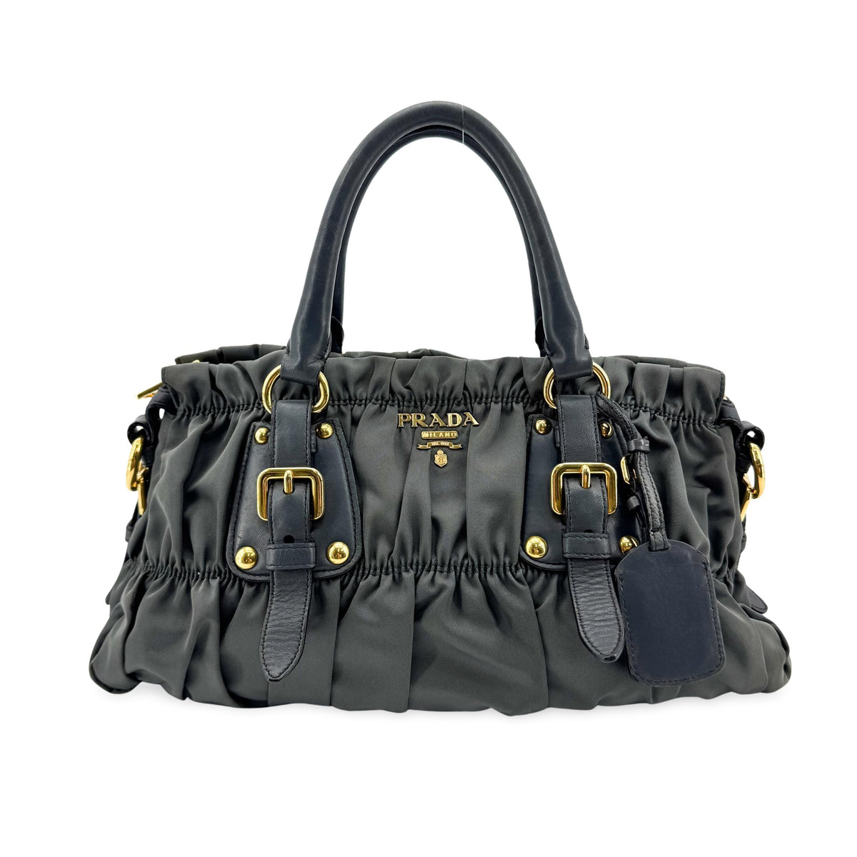 Prada Gaufre Nappa Leather Large