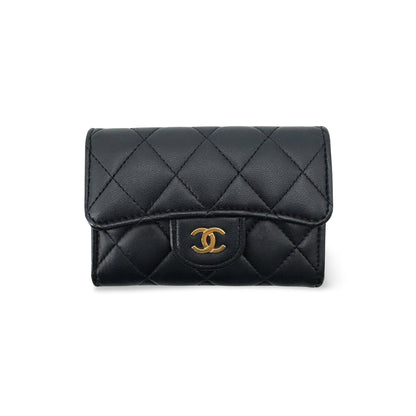 Chanel Classic Flap Card Holder Quilted Caviar Product Image