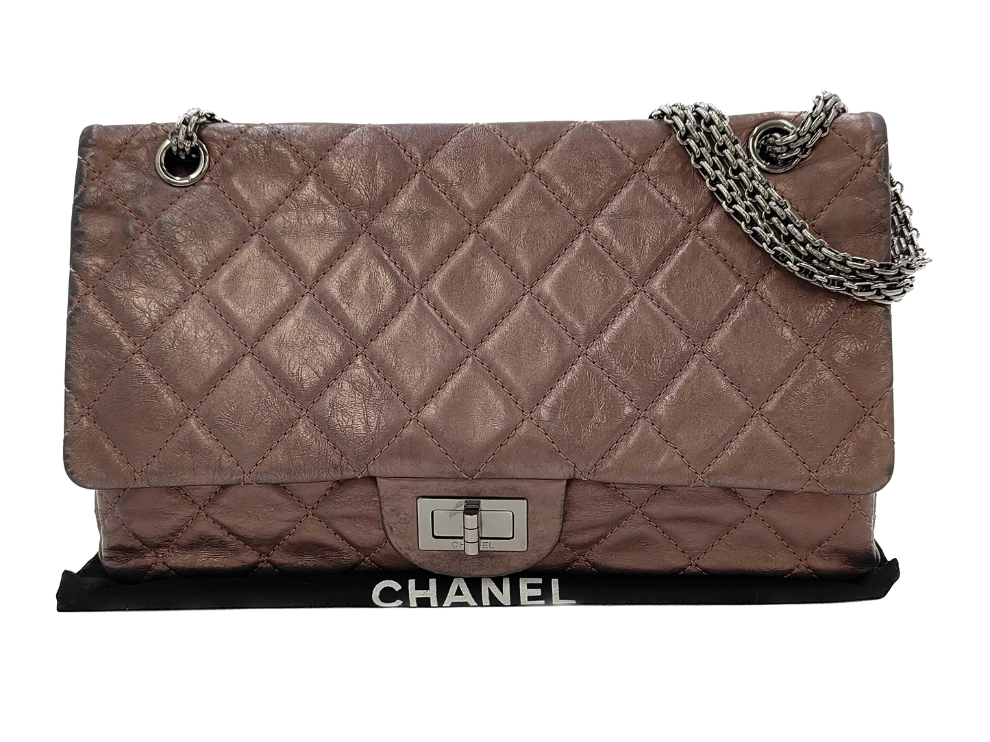 Chanel Matelassé Lambskin leather big